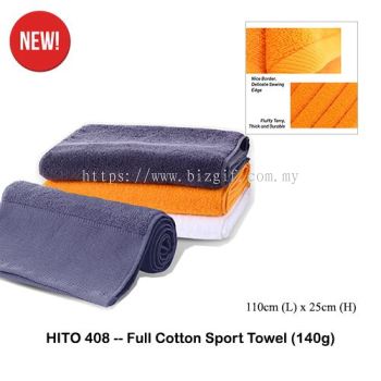 HITO408 -- Full Cotton Sport Towel (140g)