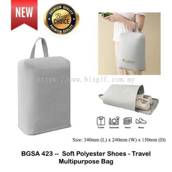 BGSA423 --  Soft Polyester Shoes - Travel Multipurpose Bag