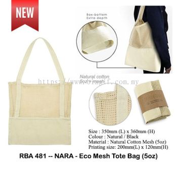 RBA481 -- NARA - Eco Mesh Tote Bag (5oz)