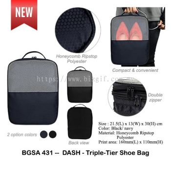 BGSA431 -- DASH - Triple-Tier Shoe Bag