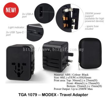 TGA1079 -- MODEX - Travel Adapter