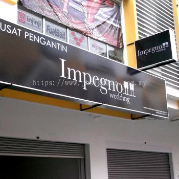 Polycarbonate Storefront Signboard