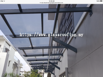 Glass Roof Hollow Frame Design