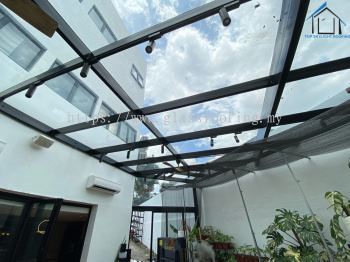 Glass Roof Hollow Frame Design