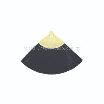 KBM 1188 Nylon Black Broom (Soft)