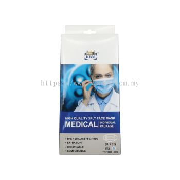 KBM Disposable Blue Medical Mask