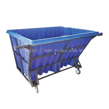 1100L PE Leach Bin (Blue)