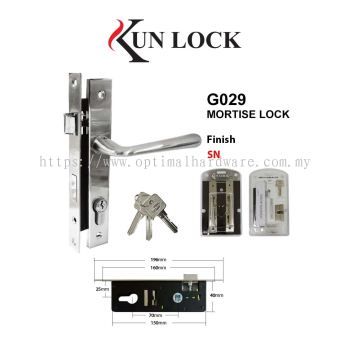 Kunlock G029 Mortise Lock
