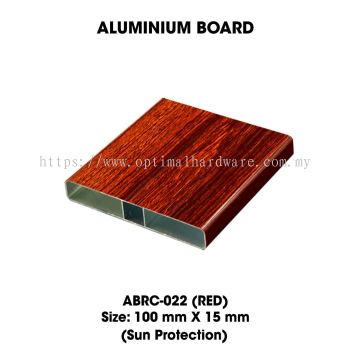 Aluminium Board ABRC-022 (Red)