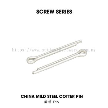 China Mild Steel Cotter Pin
