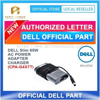 CPA-G4X7T DELL Slim 65W AC Power Adapter Charger for Dell Chromebook Inspiron Latitude Vostro