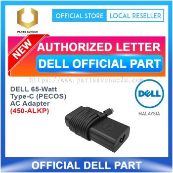450-ALKP DELL 65W Type-C (PECOS) AC Power Adapter Charger