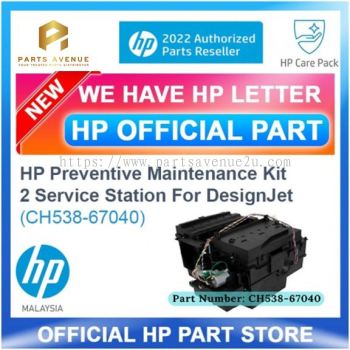 CH538-67040 HP Preventive Maintenance Kit 2 Service Station for DesignJet T770, T790, T795 T1200, T1300 T2300