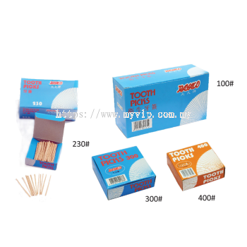 Natural Color Toothpicks