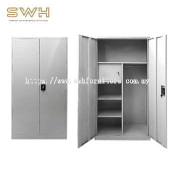 Steel Metal Heavy Duty Clothing Wardrobe Locker 915(W) x 457(D) x 1850(H) mm Asrama Sekolah Kilang Cabinet GOverment Approve - Sungai Buloh Metal locker Supplier Penang