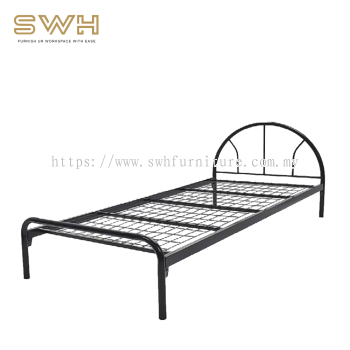 Single Metal Bedframe Heavy Duty Murah Wired Metal Base