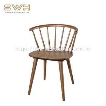 KPSW Wooden Dining Arm Chair | Cafe Furniture Penang