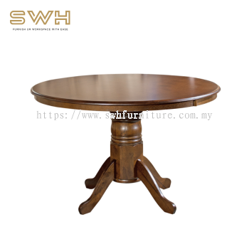 Round Dining Kopitiam Table | Cafe Furniture Penang