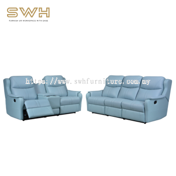 KEN 03 White Recliner Sofa Set | Sofa Living Room