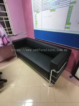 L Shape Executive Manager Office Table | Meja Guru Pejabat Bentuk L | Office Chair Medium Back | Kerusi Pejabat Beroda Cikgu | Modern 3 Seater Office Sofa | Office Furniture | Penang | KL | Perak | Kedah | Pahang | Perlis | Melaka | 