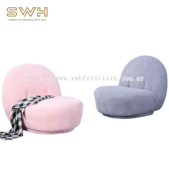 FUWA Lamb Fleece Leisure Chair | Furniture Store