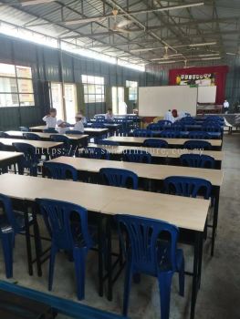 School Table And School Plastic Chair | Meja Sekolah Murid dan Kerusi Plasti hantar kepada Sekolah KAFA Area | Penang | Kulim | lunas | Junjong | Sungai Bakap | Jawi | Bertam | Penaga | Ipoh | Sungai Perak