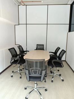 6FT Conference Meeting Table | Oval Shape Meeting Table | Meja Mesyuarata Murah Bujur 6 Kaki | Office Furniture | OFFICE TABLE PENANG | KL | PERAK  | KEDAH | JOHOR BAHRU | SEREMBAN | Kangar