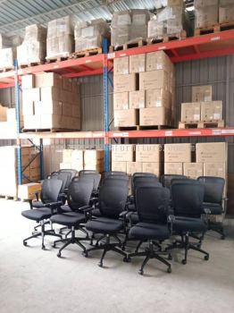 Gudang Kerusi Pejabat Beroda Berkualiti Dan Murah | Office Chair Mesh Medium Back | Office Chair Penang | Office Furniture | KL | Cheras | Klang | Ipoh | Perak | Penang | Bertam 