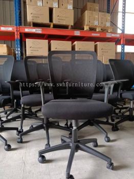 Gudang Kerusi Pejabat Beroda Berkualiti Dan Murah | Office Chair Mesh Medium Back | Office Chair Penang | Office Furniture | KL | Cheras | Klang | Ipoh | Perak | Penang | Bertam 