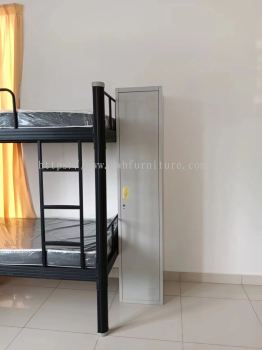 SUPER HEAVY DUTY Metal Double Decker Bed  For Workers Dormitory Hostel | Hospital Dormitories Nurse Worker Metal Bed | Tilam Single Asrama Murah | Loker Besi Murah | KL | Cheras | Klang | Port Dickson | Nilai | Ipoh | Kelana Jaya | Sungai Buloh