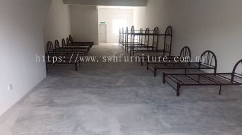 Hostel Double Decker Metal Bed Malaysia | Heavy Duty Worker Hostel Bed Frame | Katil Besi 2 Tingkat Asrama | Katil Double Decker Heavy Duty JTK - Deliver KL,Puchong, Penang, Batu Kawan, Perai, Bayan Baru , Lunas, Kulim Hitech