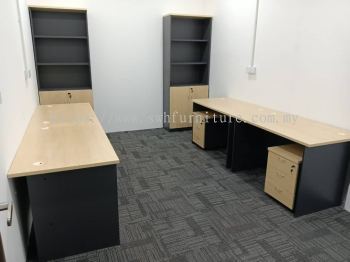 Office Table | Standard Office Table | Office Table and Cabinet Set | Meja Pejabat | Kabinet Pejabat | Office Furniture | Deliver Bayan Baru, Bayan Lepas, Georgetown, Batu Kawan, Bertam, Kulim, Lunas, KL, Puchong
