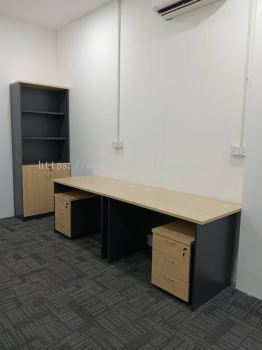 Office Table | Standard Office Table | Office Table and Cabinet Set | Meja Pejabat | Kabinet Pejabat | Office Furniture | Deliver Bayan Baru, Bayan Lepas, Georgetown, Batu Kawan, Bertam, Kulim, Lunas, KL, Puchong
