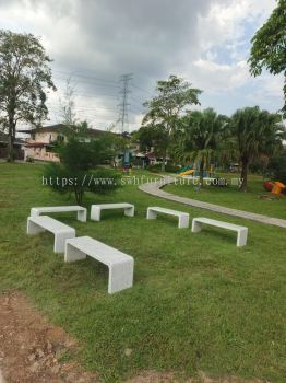 Outdoor Terrazzo Bench | Heavy Duty Stone Bench for Parks, Gardens & Public Spaces | Kerusi Batu Terrazzo Malaysia | Outdoor Park Bench | Landscape Furniture Supplier | Deliver Penang, Kedah, KL, Puchong, Georgetown, Bertam