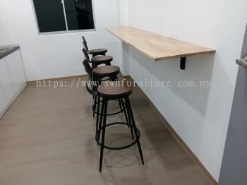 Office Pantry Bar Chair Malaysia | Modern High Stool for Pantry & Café Area | Modern Office Pantry Bar Stool | Café High Chair | Counter Height Chair Malaysia | Deliver Penang, Batu Kawan, Prai, Butterworth, Bayan Baru, Bayan Lepas, Bertam, Kulim