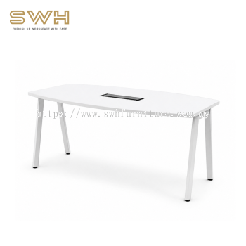 Office Meeting Table - SWH-ASBB18 | Boat Shaped Office Meeting Table