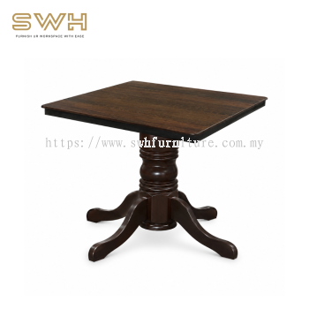 Square Dining Table (24") | SMART TOP Wooden Dining Table