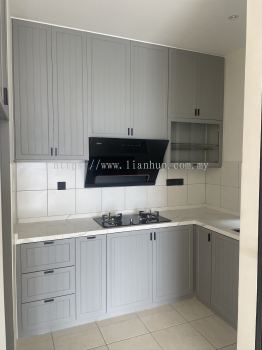 Fully Aluminium Kitchen Cabinet (Setapak)