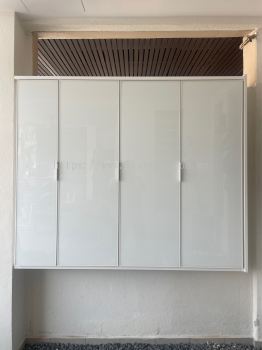 Shoe Cabinet Full White (PJ)