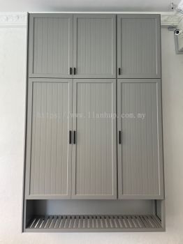 Fully Aluminium Shoe Cabinet