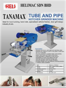 Tube & Pipe Notcher Grinder Machine