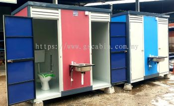 Toilet Cabin Container - Heavy Duty Deluxe