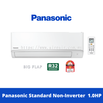 Panasonic 1.0HP Standard Non-Inverter R32 Air Conditioner CS-PN9WKH-1