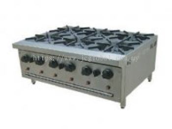 B60 6 OPEN BURNER STOVE 