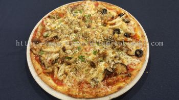 BBQ Al-Fungi Pizza (Mushroom)