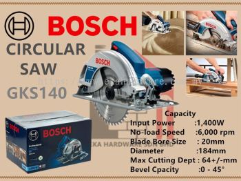 BOSCH GKS 140 PROFESSIONAL HAND-HELD CIRCULAR SAW