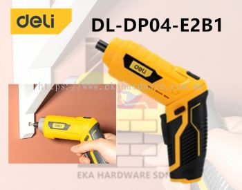 DELI LI-ION Cordless Screwdriver (DL-DP04-E2B1) - 3.6V