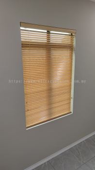 Wood Timber Blind/ String System/ Natural Wood/ Sunlight Control 