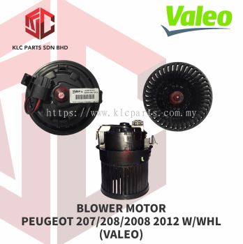 BLOWER MOTOR PEUGEOT 207/208/2008 2012 W/WHL (VALEO)