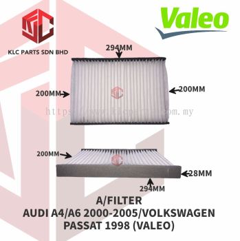 AIR FILTER AUDI A4/A6 2000-2005 VOLKSWAGEN PASSAT 1998 (VALEO)